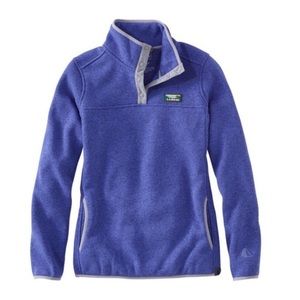 L.L.Bean sweater fleece pullover